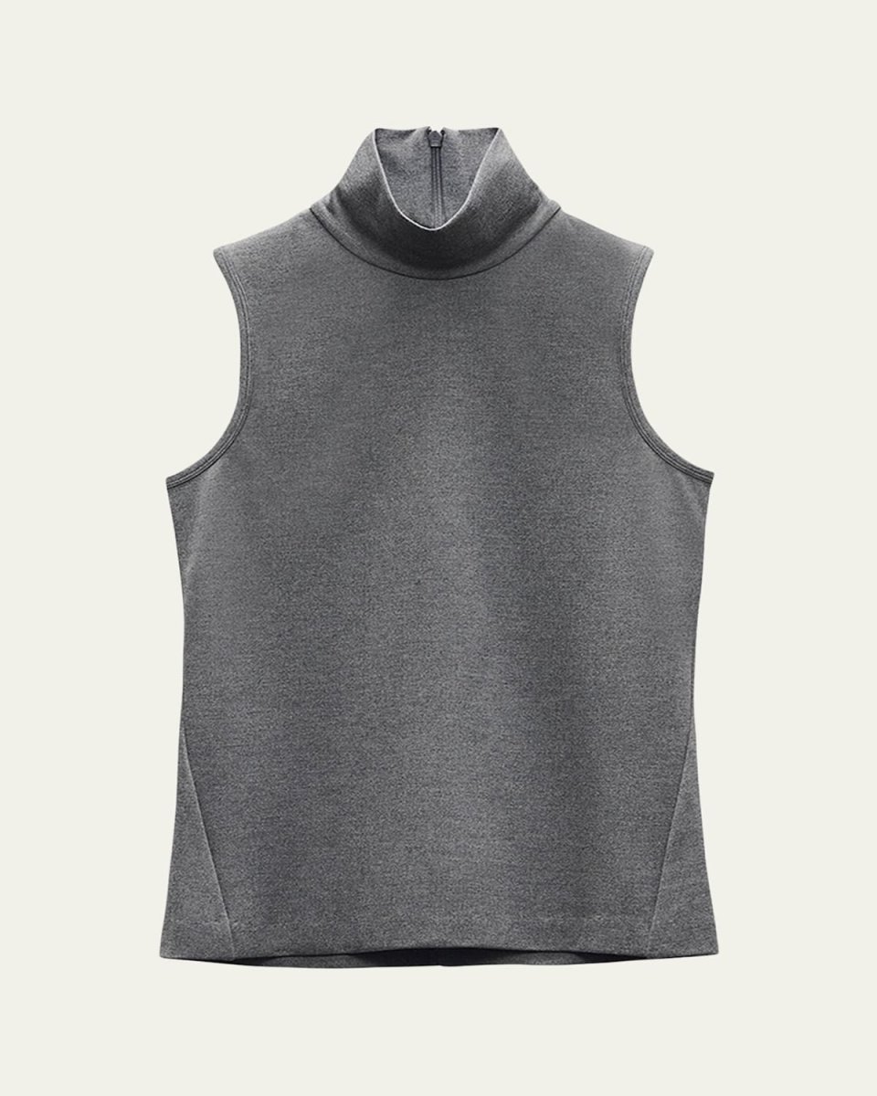 Irina Ponte Turtleneck Tank Top